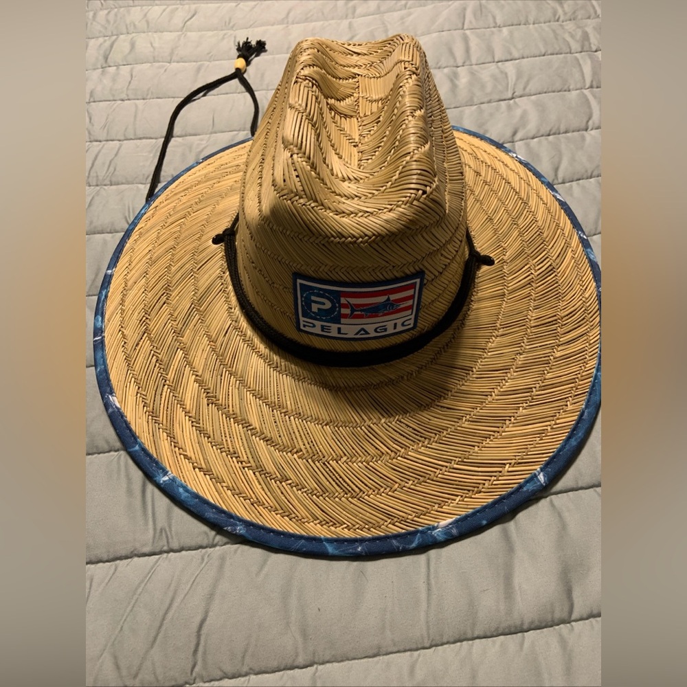 Pelagic unisex Baha straw hat